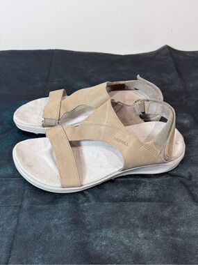 🔥Merrell Women's Tan Comfort Strap Sandals Size 9 EC🔥